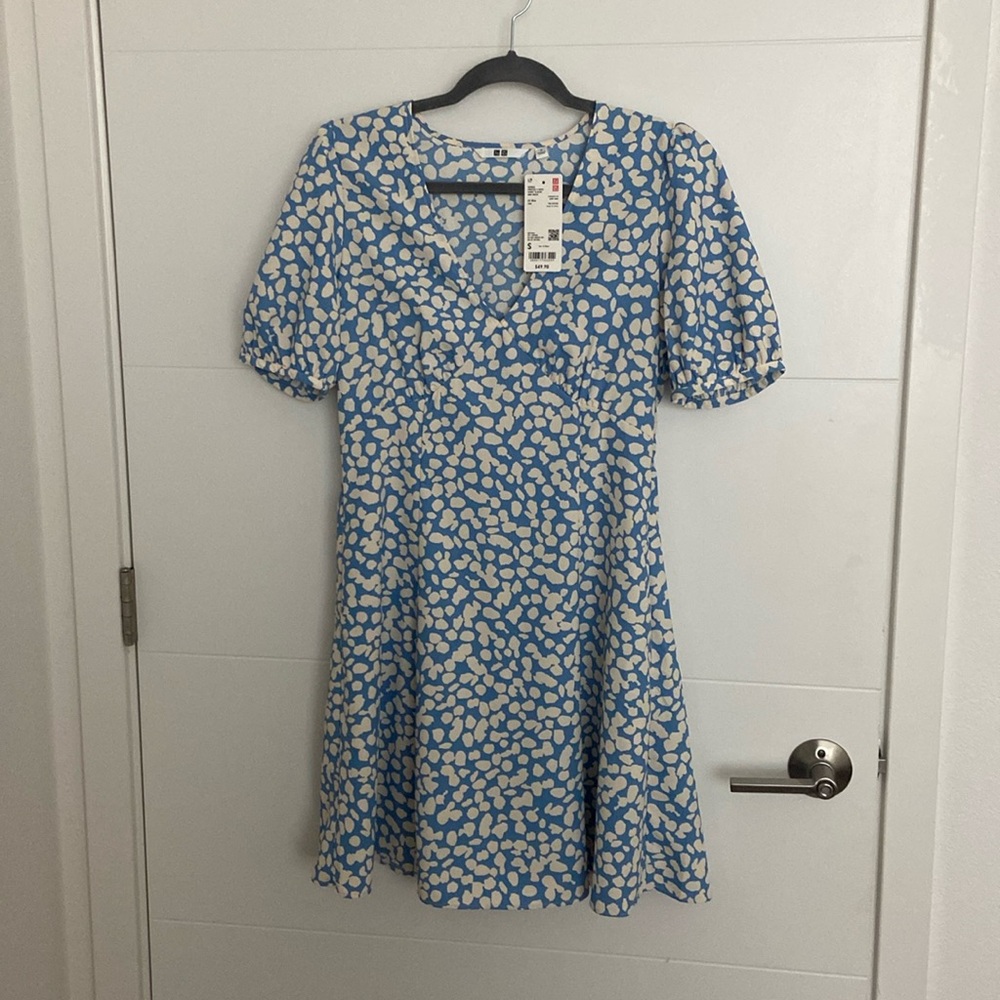 Uniqlo blue dress